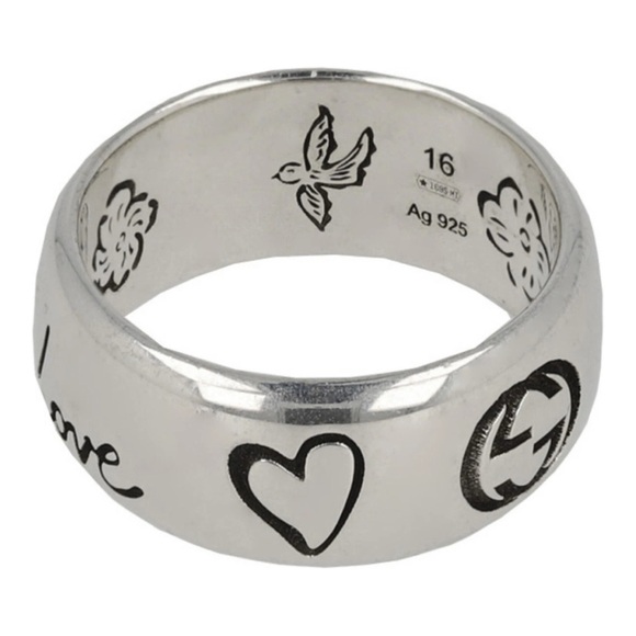Gucci “Blind for love” Ring - Picture 1 of 7